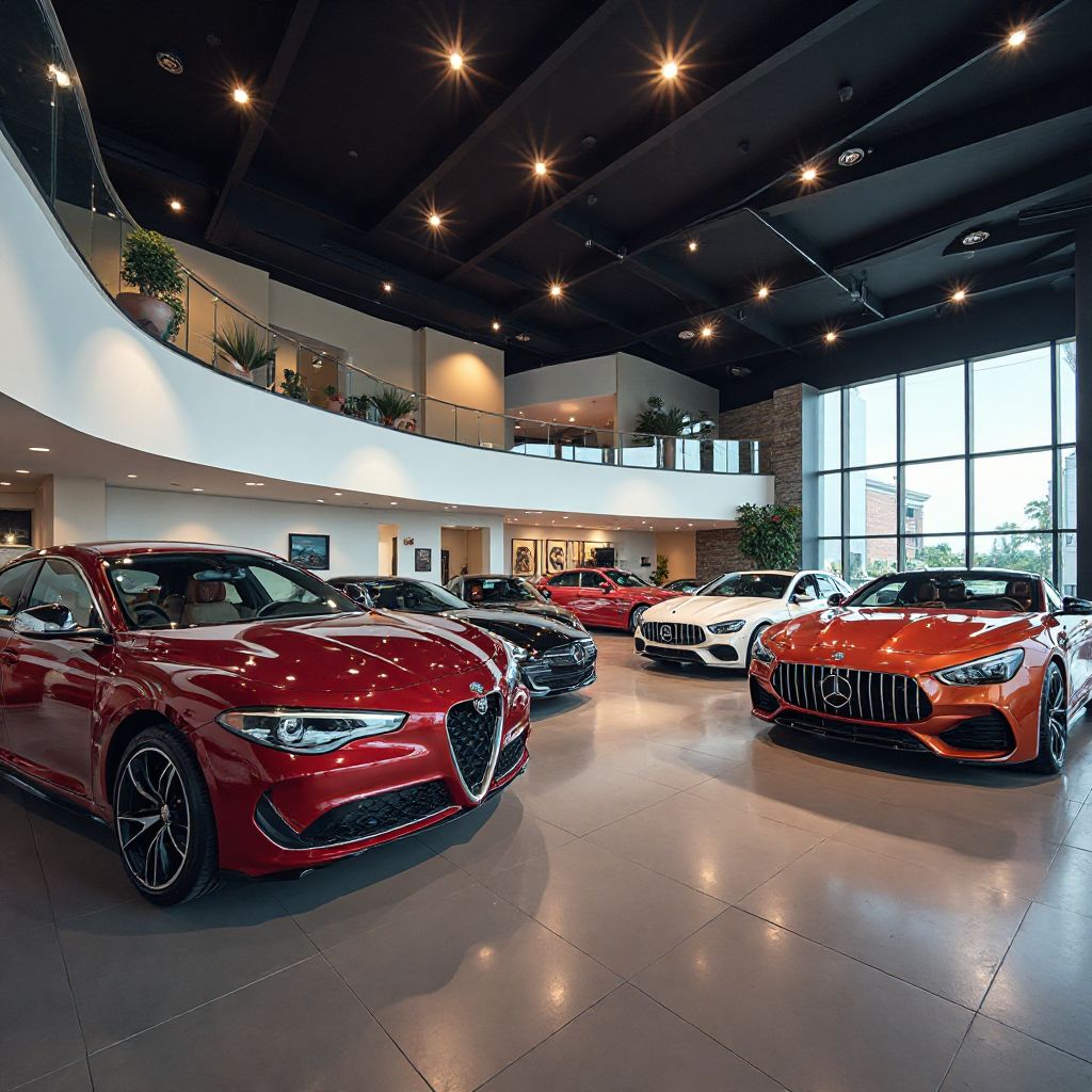 AutoHub Madrid Showroom