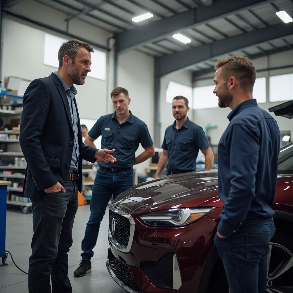 Vehicle maintenance workshop