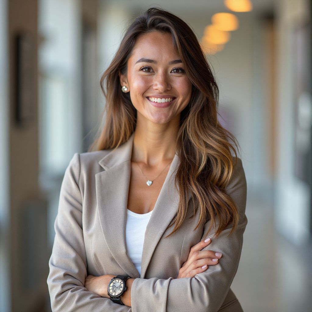 Client testimonial portrait